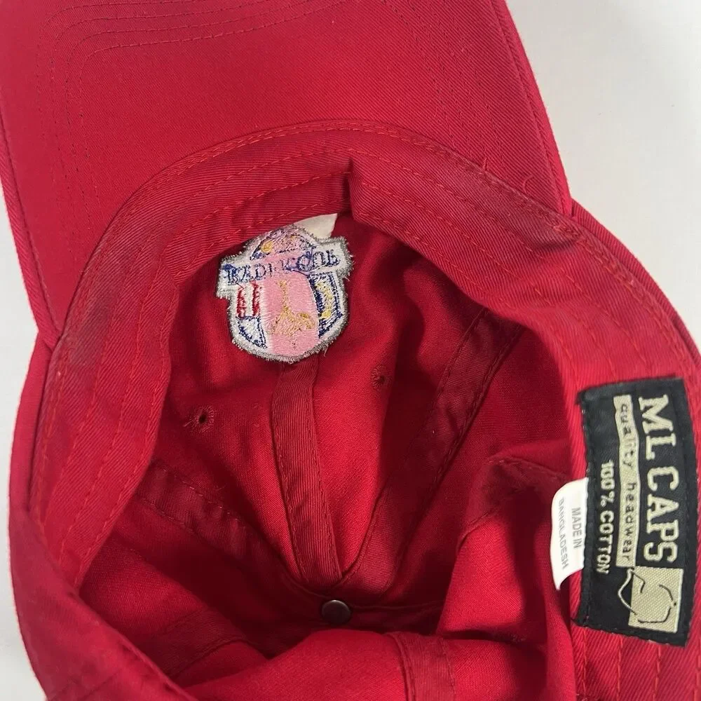 2012 Ryder Cup Medinah Red Golf Hat Cap Adjustable ML Caps USA Europe
